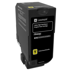 Lexmark 84C2HY0 toner cartridge 1 pc(s) Original Yellow Image