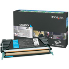 Lexmark C5340CX toner cartridge 1 pc(s) Original Cyan Image