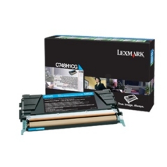 Lexmark C748H3CG toner cartridge 1 pc(s) Original Cyan Image
