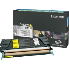 Lexmark C5220YS toner cartridge 1 pc(s) Original Yellow Image