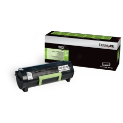 Lexmark 502 toner cartridge 1 pc(s) Original Black Image