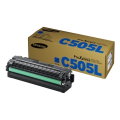 HP SU035A | Samsung CLT-C505L Cyan Toner, 3,500 pages Image