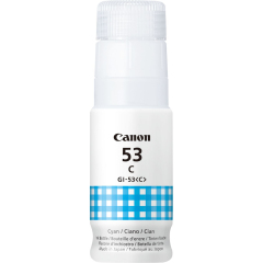 Canon GI-53C Cyan ink, prints up to 3,000 pages, 4673C001 Image