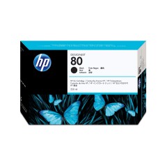 C4871A | Original HP 80 Black Ink, 350ml, for HP DesignJet 1050 Image