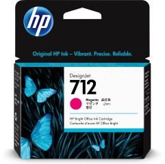 3ED68A | Original HP 712 Magenta Ink,  29ml Image