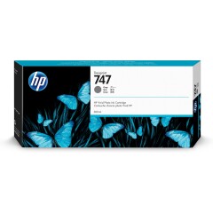 P2V86A | Original HP 747 Grey Ink, 300ml, for HP DesignJet Z 9+ Image