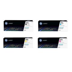 1 full set of Original HP 410A Toners Image