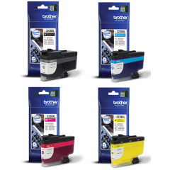 1 full set of Original Brother LC3239 XL Black & Colour Inks Image