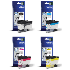 1 full set of Original Brother LC3237 Cartridges Image