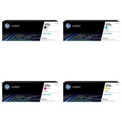 1 full set of Original HP 415A Toners Image