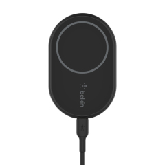 Belkin WIC004BTBK-NC mobile device charger Smartphone Black Cigar lighter Wireless charging Fast charging Auto Image