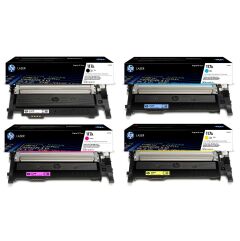 1 Full set of Original HP 117A Toners Image