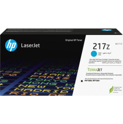 HP 217Z Ultra High Yield Cyan Original LaserJet Toner Cartridge Image