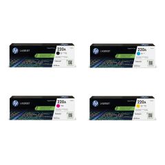1 full set of Original HP 220A Toners Image