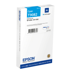 Original Epson T9082 Cyan Ink, 39ml, T9082 Image