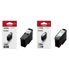 Canon PG585‑CL586 Black & Colour Ink Multipack 2 x 180 pages Image