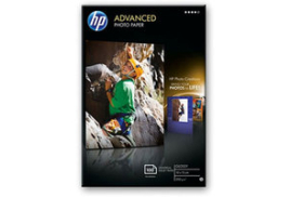 HP Advanced Photo Paper, Glossy, 250 g/m2, 10 x 15 cm (101 x 152 mm), 100 sheets
