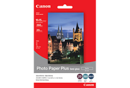 Canon SG-201 Semi-Gloss Photo Paper Plus 8x10